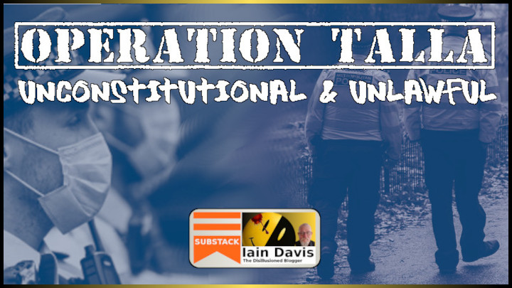 Operation Talla – Unconstitutional and Unlawful